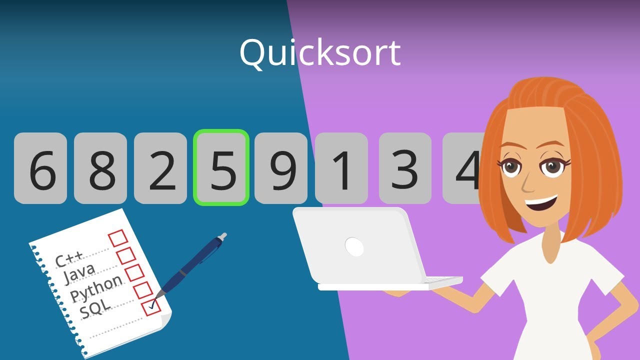 Quicksort Algorithmus: Erklärung und Beispiel