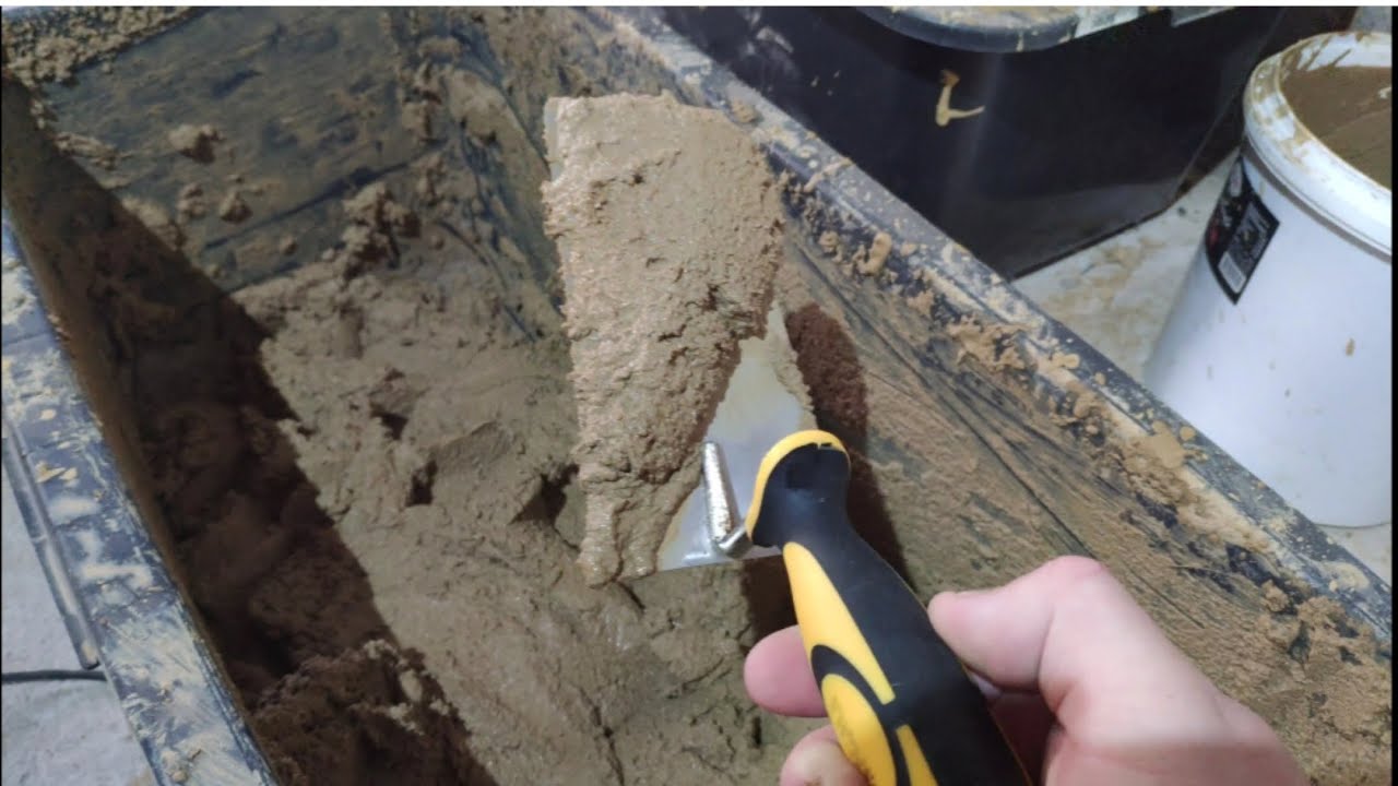 Якісний розчин для кладки печі: глина + пісок 🔥