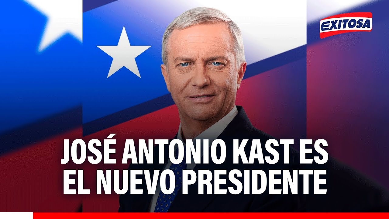 Kast gana las presidenciales en Chile 🇨🇱