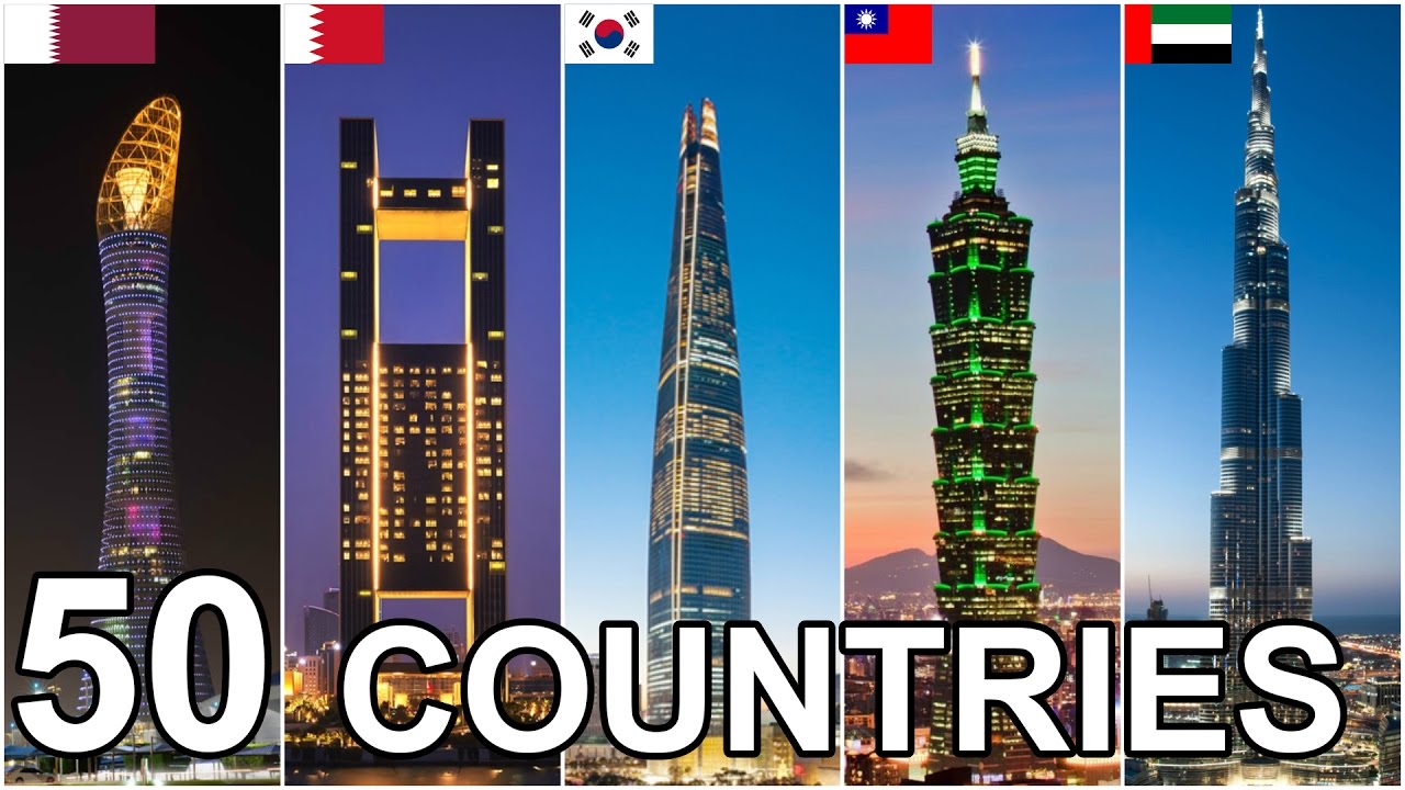 Global Tower Rankings: The Tallest Building in Every Country 🌍