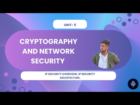 IP Security overview, IP Security architecture, Cryptography and Network Security.