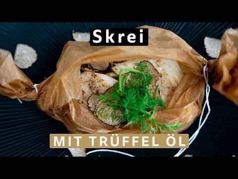 So bereitest du Skrei (Winterkabeljau) mit knackigem Gemüse im Pergamentpapier zu