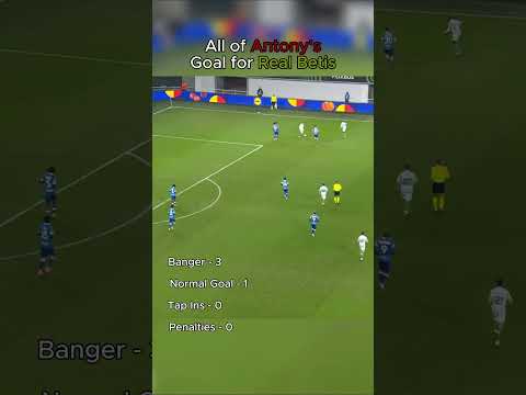 All of Antony's Goals for Real Betis🔥