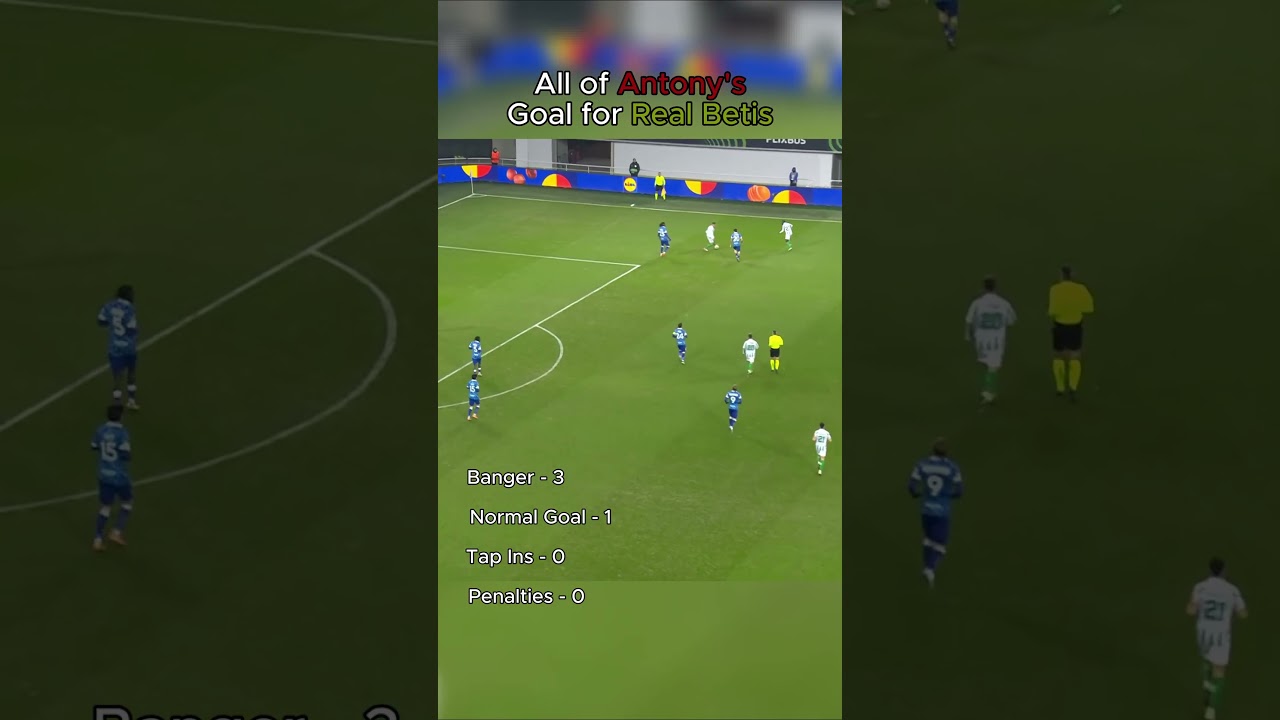 Antony's Best Goals & Highlights for Real Betis ⚽