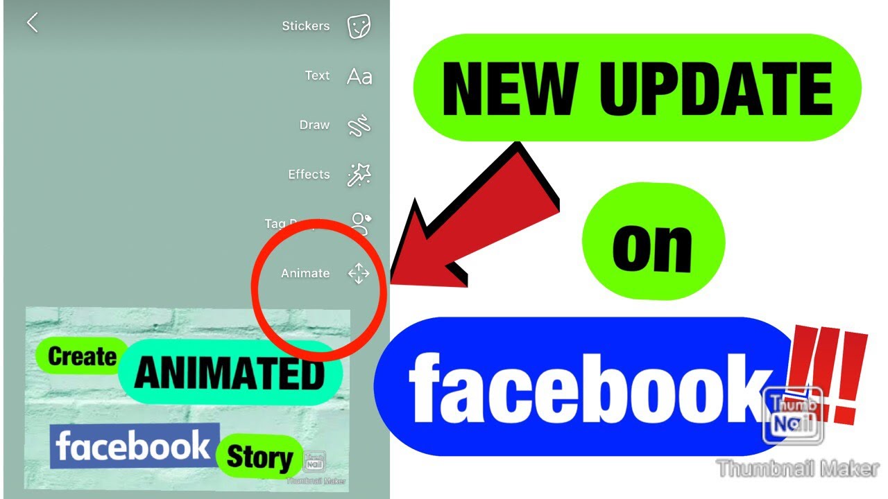 Create Animated Facebook Stories 📱