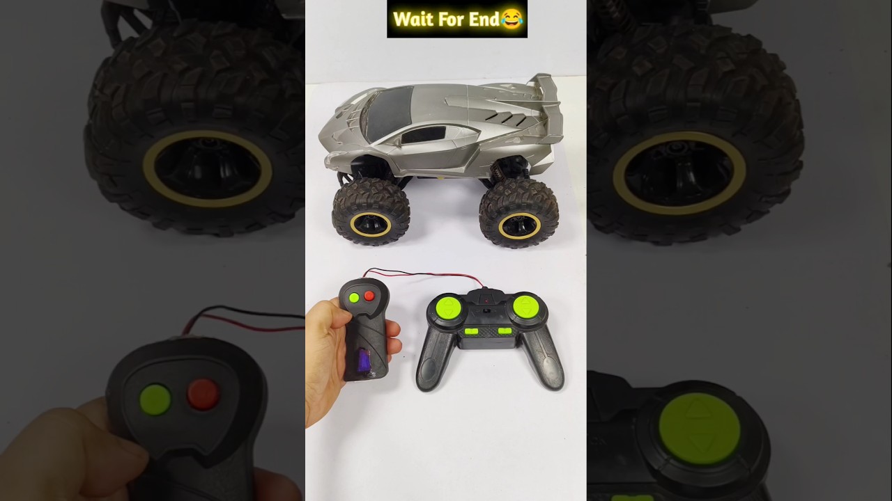 DC Motor RC Car Powered By Remote control / Remote car / Remote wali car /Upgrade Remote control Car