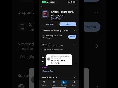 Enigma: criptografar mensagens 🧑🏽🔧 Google play #enigmaapp #criptografia #google #esteganografia