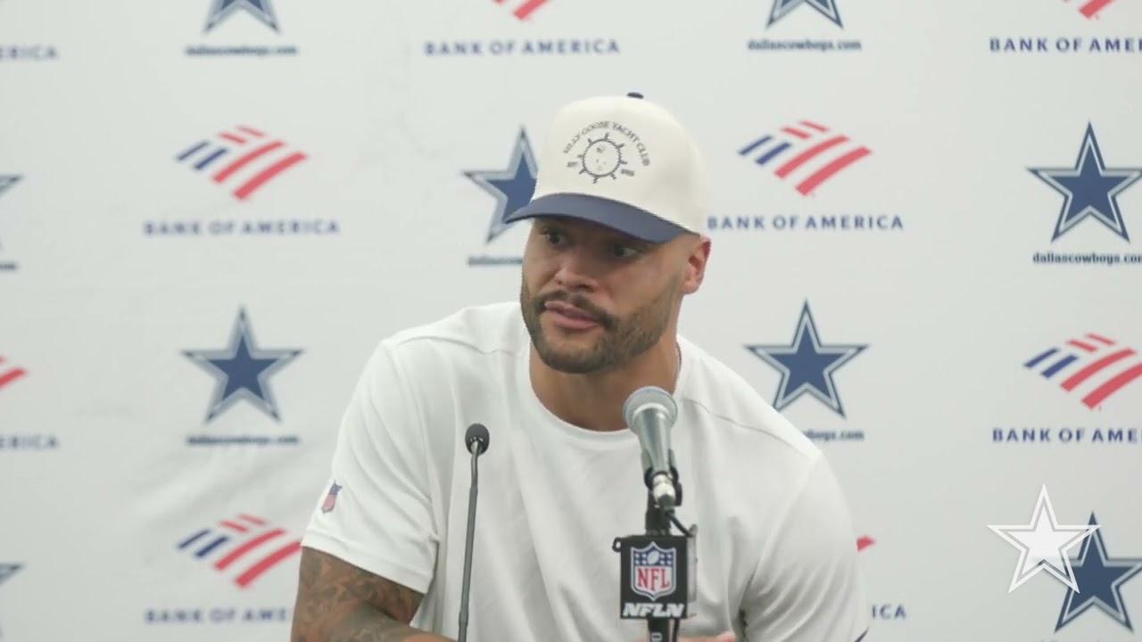 Dak Prescott Reacts to Dallas Cowboys' Tough Loss Against Panthers π
