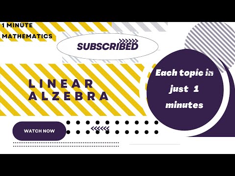 1 minute mathematics