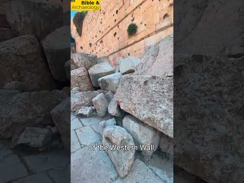 What are the Remains of Roman Destruction of the Jerusalem Temple? | Bible & Archaeology