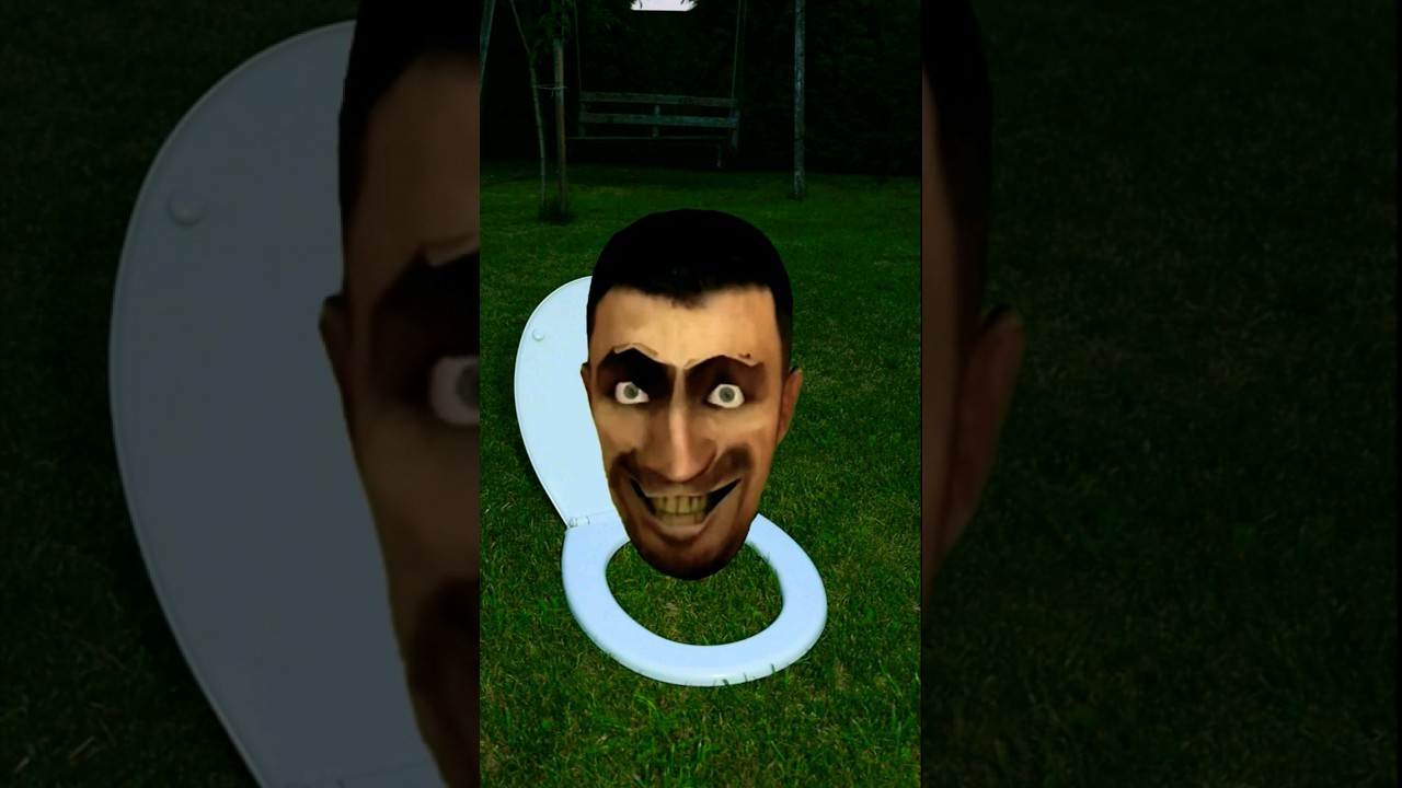 Шок! Туалет из сериала Skibidi пытается меня проглотить! 😱