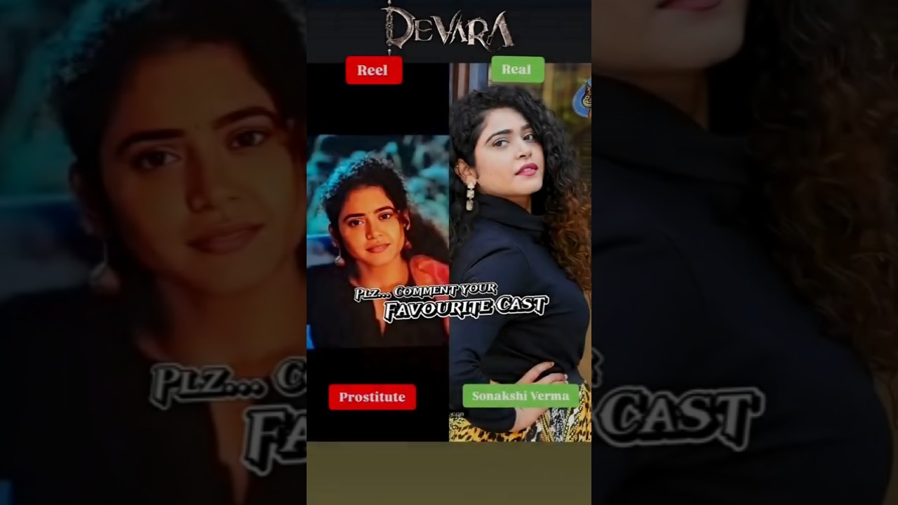 Devara Movie Cast: Real Names vs Characters 💥