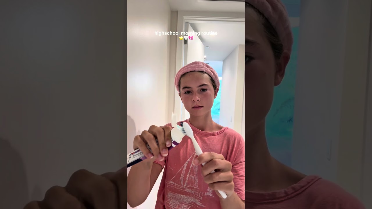 ASMR High School Morning Routine Vlog #GRWM #Aesthetic