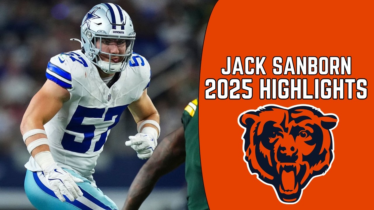 Jack Sanborn Highlights π₯| Welcome Back to the Bears