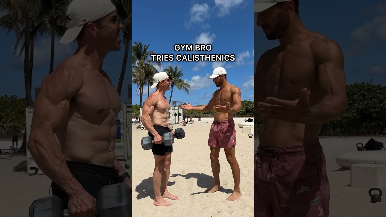 Gym Bro Tries Calisthenics for the First Time (Not Bad!)