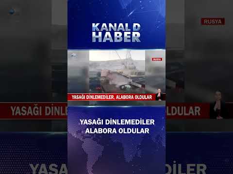 Yasağı Dinlemeyip Denize Açıldılar, Alabora Oldular!