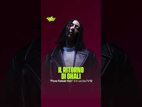 GHALI ha annunciato il suo NUOVO ALBUM: "Pizza Kebab Vol.1"👀💿 #shorts #ghali #pizzakebabvol1