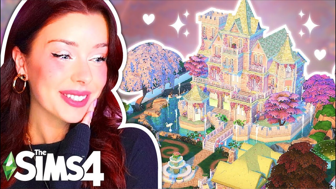 Building a MILLION DOLLAR FAIRY HOME in The Sims 4