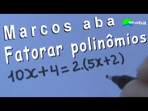 FATORAÇÃO - Polinômios - Fatoração por Evidência - Aula 01