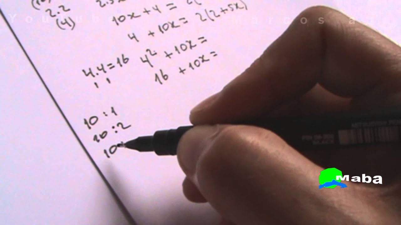 Aprenda a Fatorar Polinômios com Marcos Aba - Aula 01 de Matemática 📚