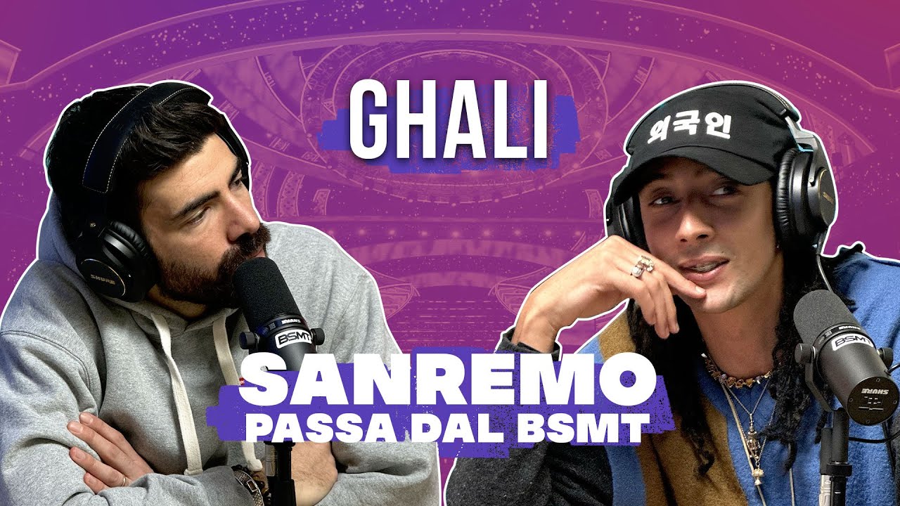 Sulle Montagne Russe 🎢🔥: GHALI Invade il BSMT con il Nuovo Hip Hop a Sanremo 2024