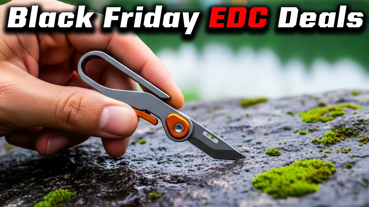 30 Top 30 Black Friday EDC Gear Deals 2025 🛠️