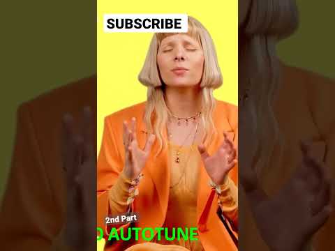 AURORA 'RUNAWAY' | AUTOTUNE VS NO AUTOTUNE (GENIUS) #songwithautotune