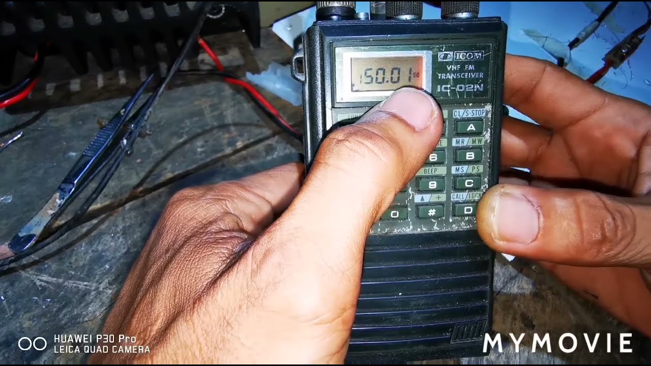 Icom 02n 02at paano ipunta sa 155225 na frequency