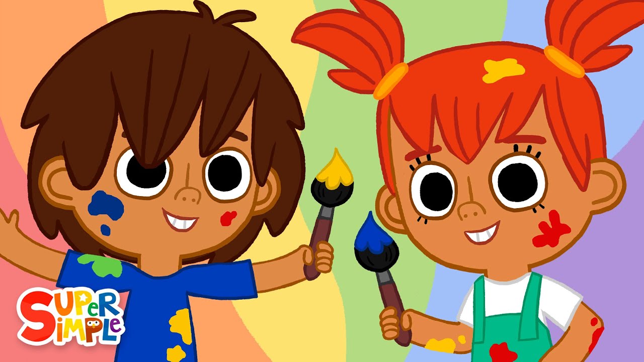 Mixing Colors | Educational Song for Kids by Super Simple Songs