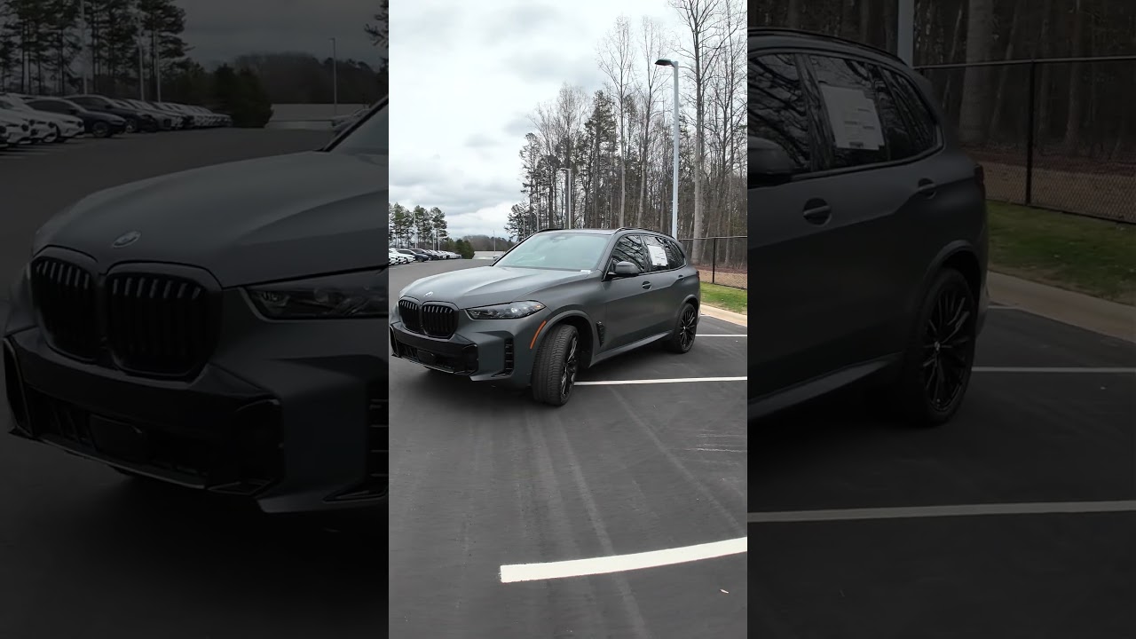 2026 BMW X5 in Matte Dravit Grey!