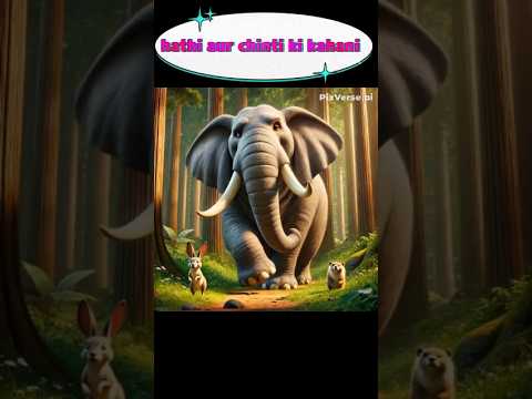 हाथी और चींटी की मजेदार कहानी 🐘🐜