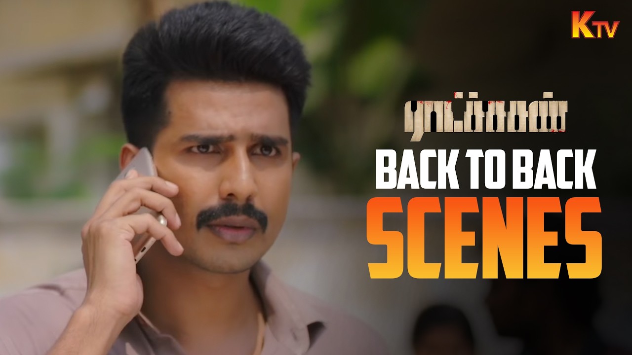 Ratsasan Movie Intense Back-to-Back Scenes with Vishnu Vishal & Amala Paul 🎬