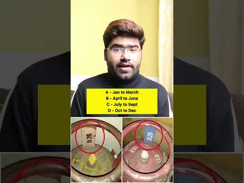 Expiry Date of Gas Cylinder #shorts