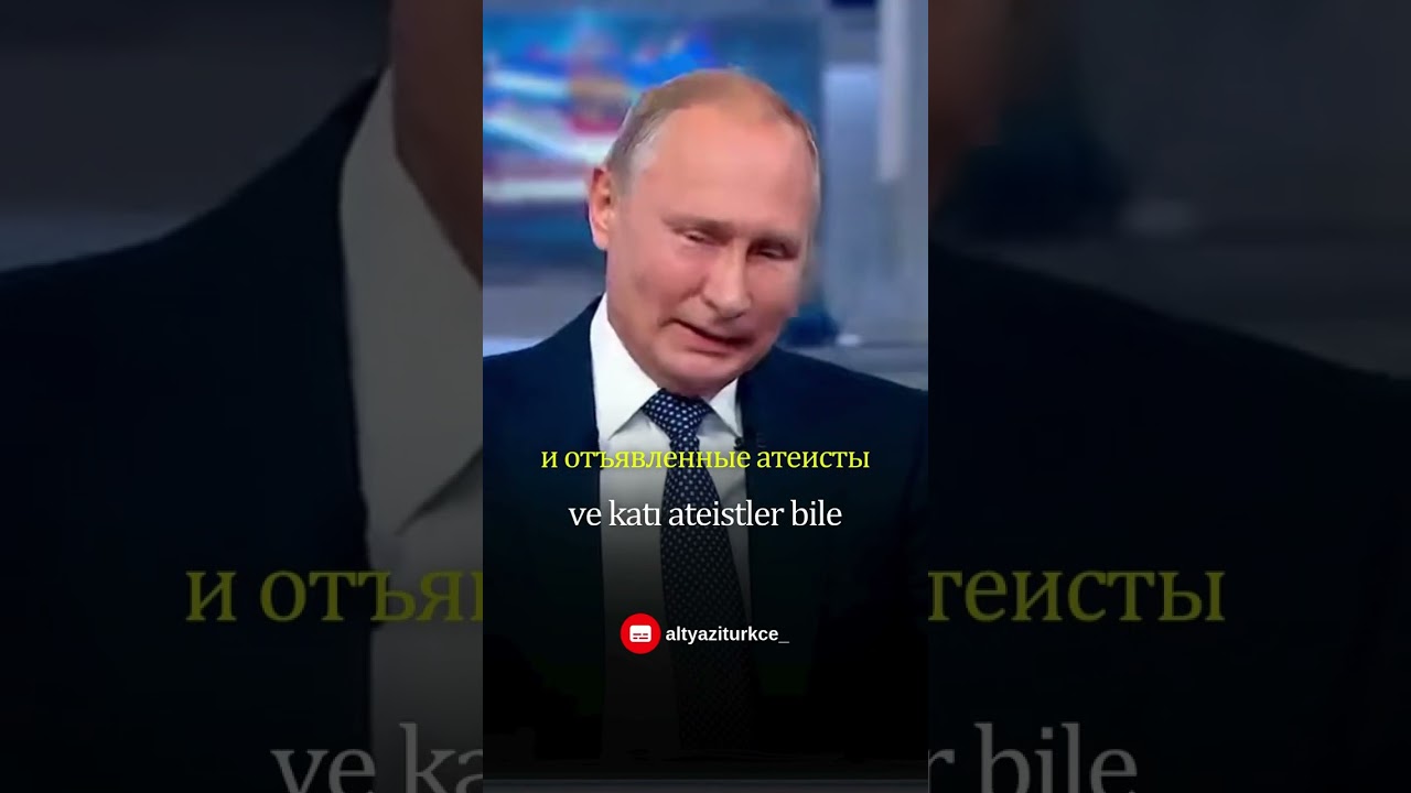Putin'in Tanrı'ya İnanmaya Ne Zaman Başladığını Öğrenin ✝️