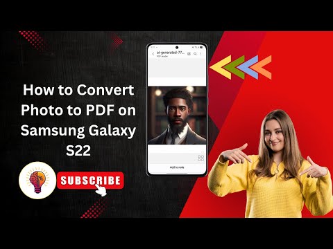 How To Convert Photo to PDF on Samsung Galaxy S22 – Step-by-Step Guide 2025!