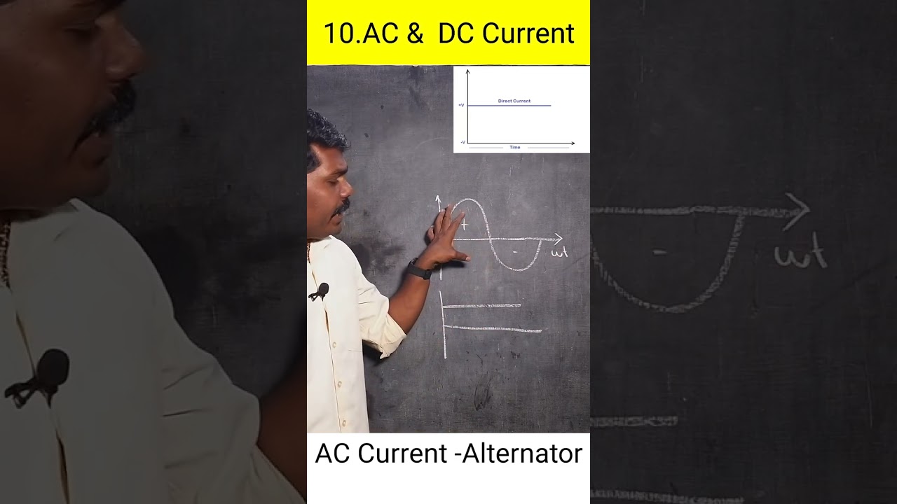 AC current and DC current in tamil| Difference AC and DC