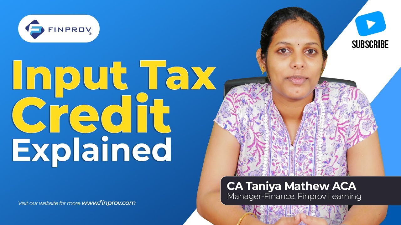 Input Tax Credit Explained | Malayalam Tutorial 💡