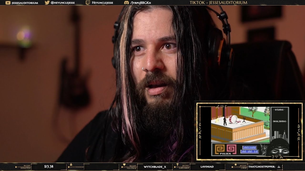 Last Ninja 2 - Central Park (C64) | Music Reaction 🎮