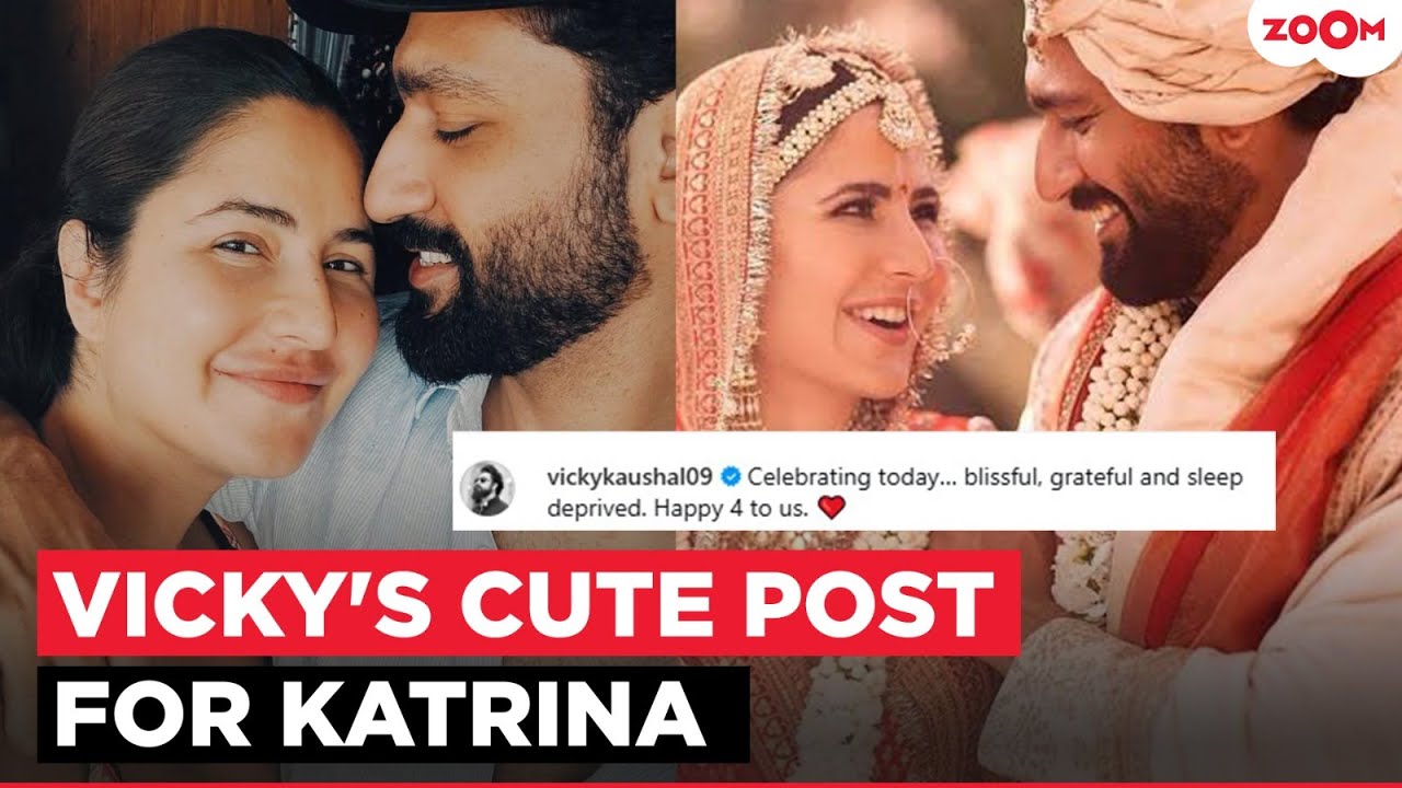 Vicky Kaushal's Sweet Wish for Katrina on 4th Anniversary 🎉