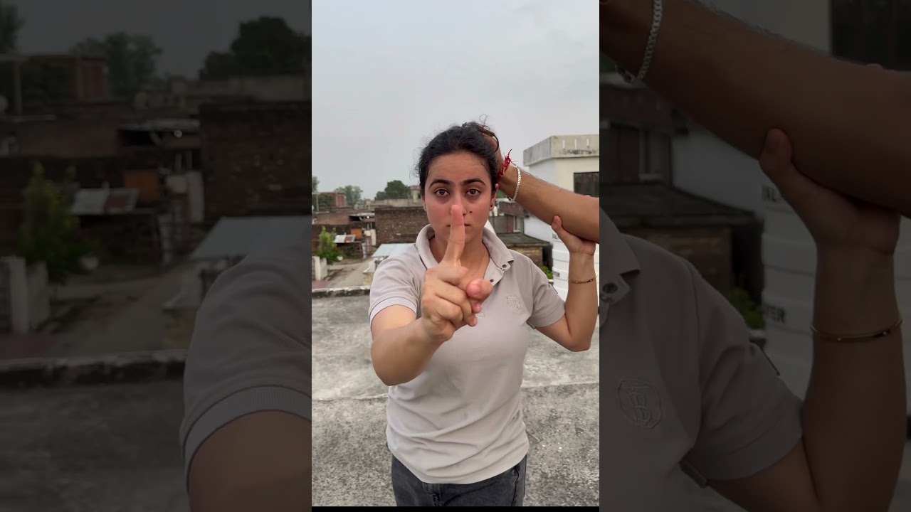 Effective Hair Grab Self-Defense Technique