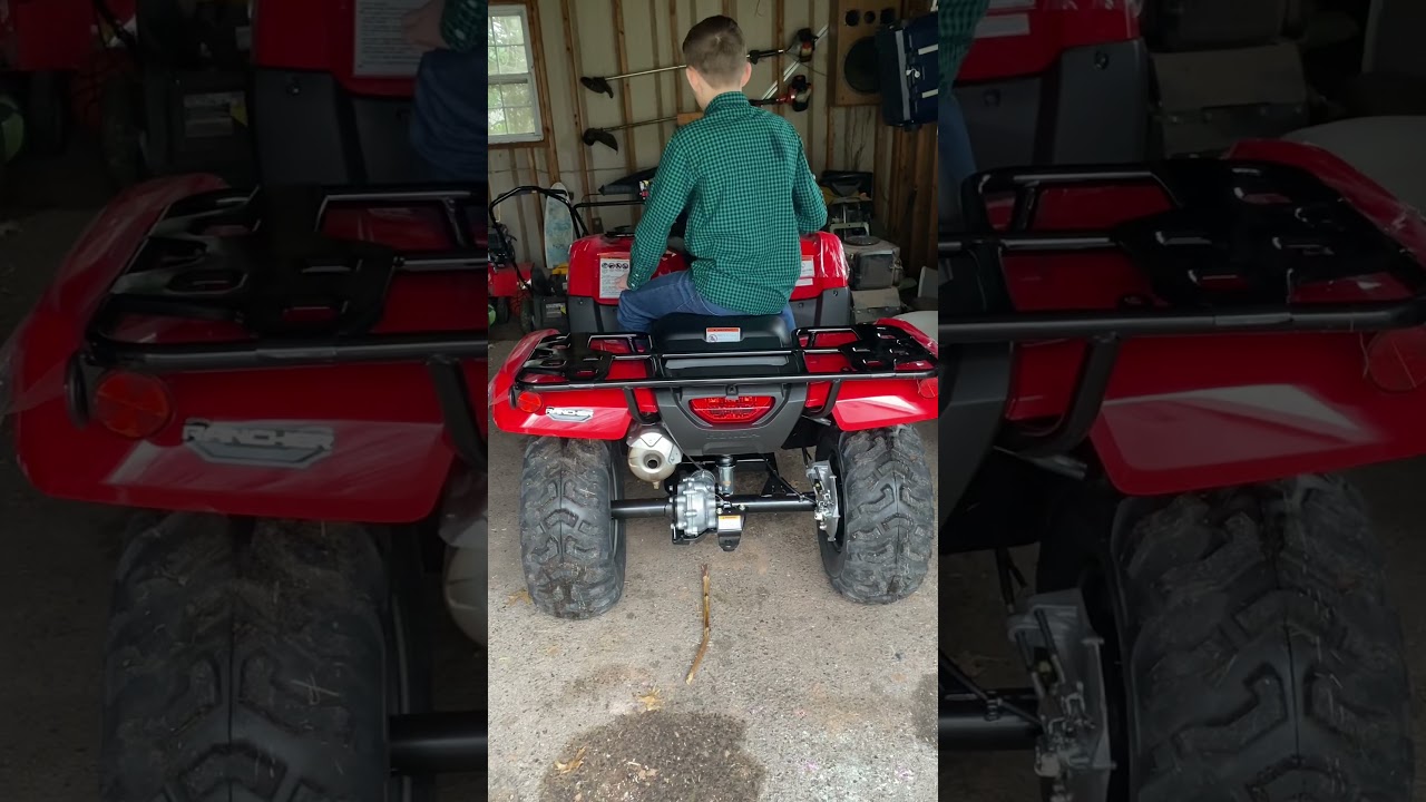 2022 Honda Rancher 420 Cold Start π
