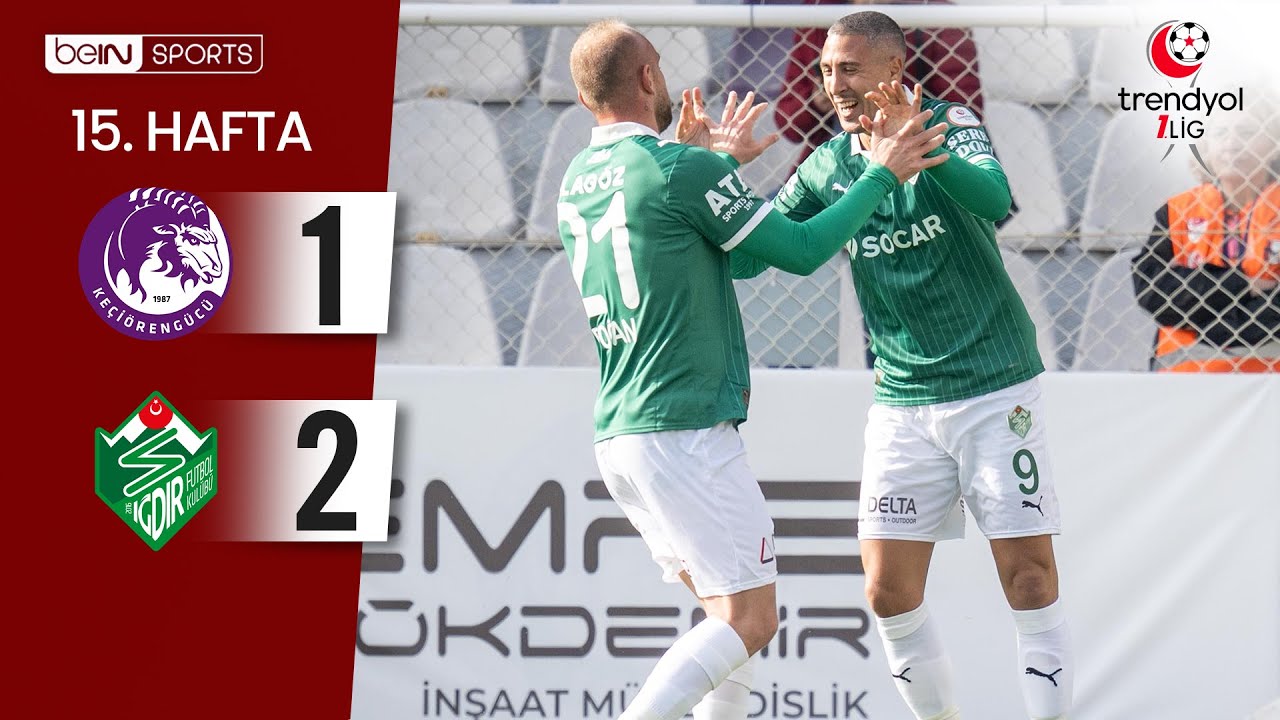 Iğdır FK Edges Keçiörengücü 2-1 in 15th Week