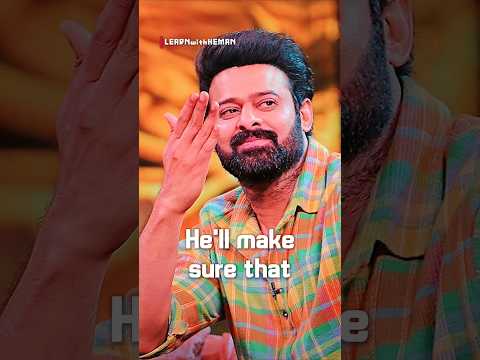 Prithviraj Sukumaran🔥🥵 Told Why Prabhas Is Called Darling?