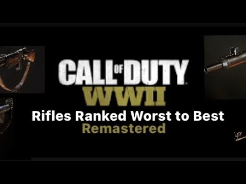 Call of Duty WWII Rifles Ranked: Best to Worst 🔫