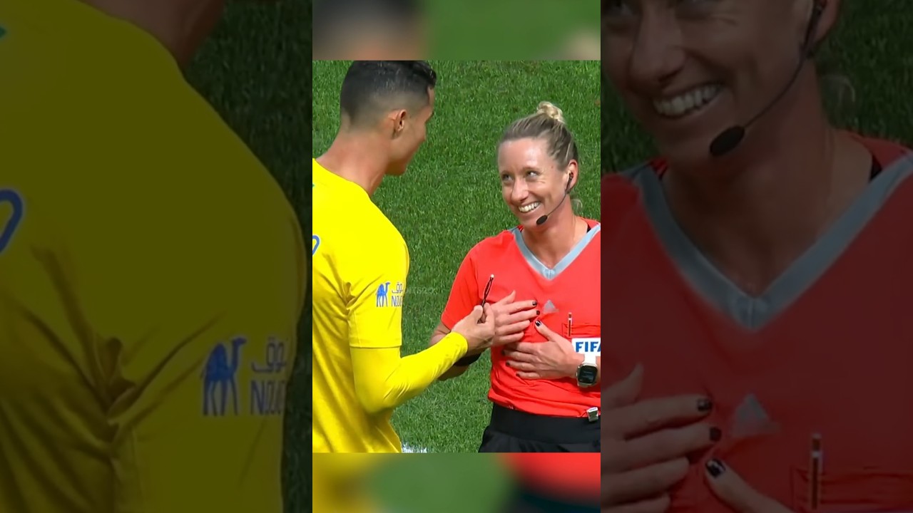 أغرب لقطات مع حكمات في كرة القدم ⚽