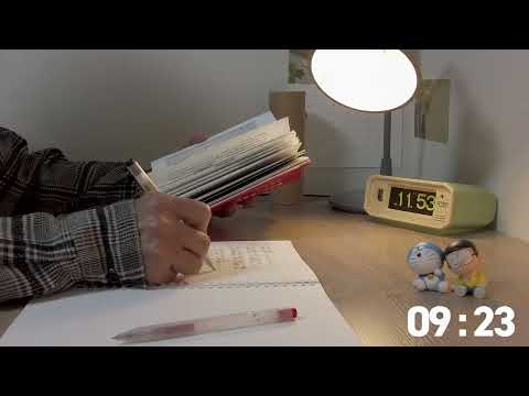 【study with me】50/10 pomodoro 2hours | Lofi + rain☔ | study music |