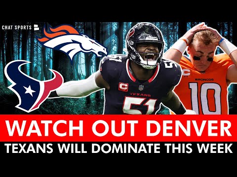 How The Texans Can Turn Their Entire Season Around & DOMINATE The Broncos