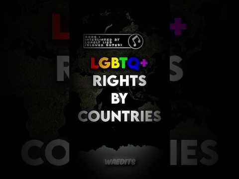 COUNTRIES RANKED BY LGBTQ+ #fyp #lgbtq #alightmotion #shorts
