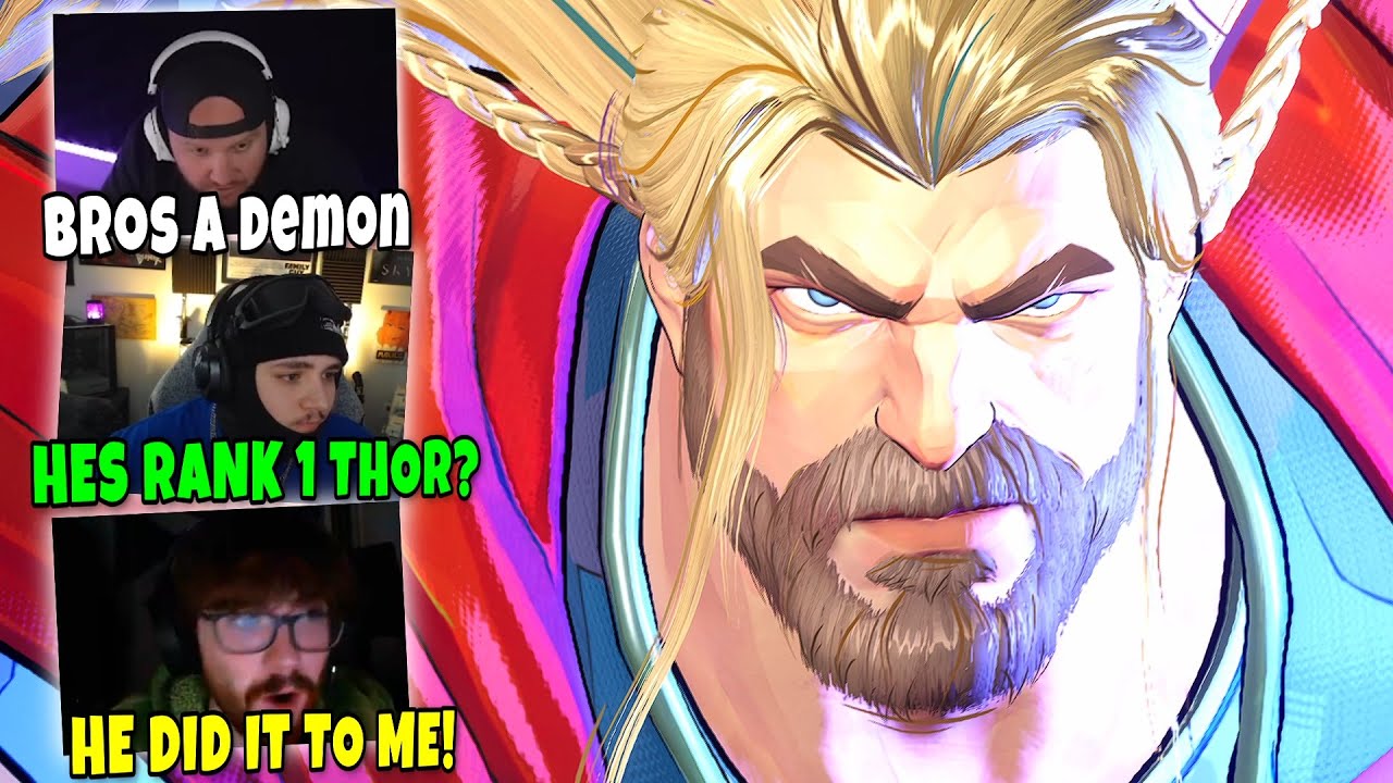 Streamers React to Thor 'Jeremy' Rank 1 🛡️