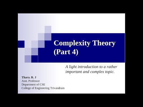 L13 (AAD) : Complexity theory (Part-4)